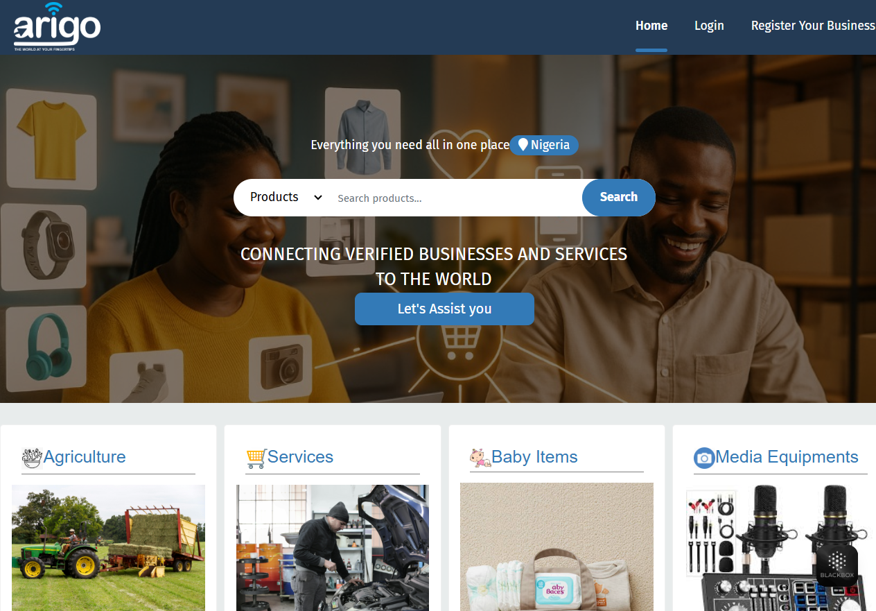 My Arigo Marketplace